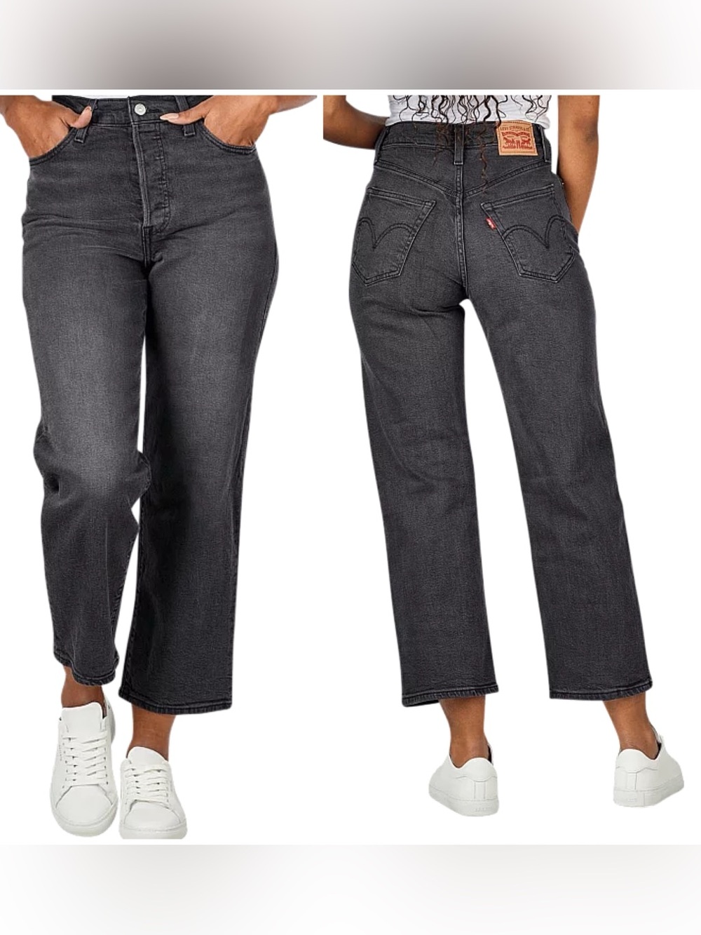 LEVI’S Ribcage Straight Ankle Jeans - Picture 3 of 16